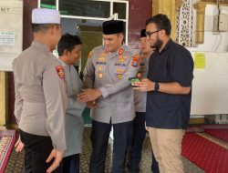 Wujud Nyata Kehadiran Polri di Tengah Masyarakat Kapolres Binjai Laksanakan Sholat Jumat Berjemaah