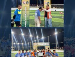 Kalapas Pasir Pangarayan Hadiri Penutupan Turnamen Mini Soccer Kajari Cup 2026