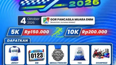 POLRES MUARA ENIM GELAR “FUN RUN 2026”, SAATNYA SEHAT BERSAMA DAN RAMAI-RAMAI MERIAHKAN!