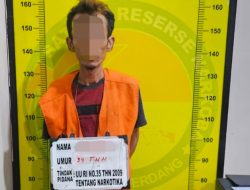 Satresnarkoba Polresta Deli Serdang Berhasil Amankan Seorang Pria dan Sita 4,32 Gram Shabu