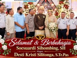 Bupati Anton dan Kalapas Hadiri Pernikahan Soesuardi-Desti, Ulos Batak Jadi Simbol Kehormatan Keluarga