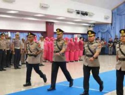 Kapolda Riau Pimpin Sertijab Dirlantas dan Kapolresta Pekanbaru