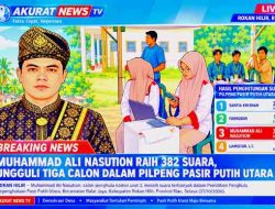 Muhammad Ali Nasution Raih 382 Suara, Ungguli Tiga Calon dalam Pilpeng Pasir Putih Utara