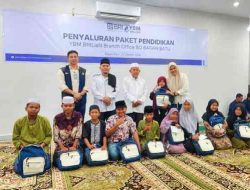 Peduli Pendidikan, BRI Cabang Bagan Batu Berikan Paket Bantuan bagi Anak-Anak