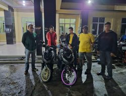 Polsek Bagan Sinembah Tertibkan Balap Liar, Tiga Sepeda Motor Diamankan dalam KRYD