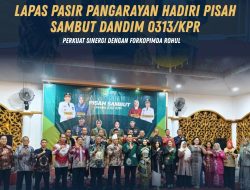 Lapas Pasir Pengaraian Hadiri Pisah Sambut Dandim 0313/KPR, Perkuat Sinergi dengan Forkopimda Rohul