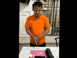 POLSEK BAGAN SINEMBAH UNGKAP KASUS NARKOTIKA, SEORANG PRIA DIAMANKAN BERSAMA SABU SEBERAT 3,7 GRAM