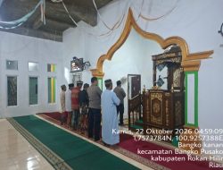 Subuh Keliling Bangko Pusako, Polisi Hadir Pagi-Pagi — “Kami Datang untuk Mendengarkan Warga