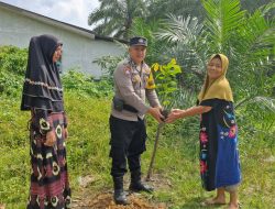 POLSEK BAGAN SINEMBAH GENCARKAN GREEN POLICING, AJAK MASYARAKAT PEDULI LINGKUNGAN DAN LESTARIKAN ALAM*