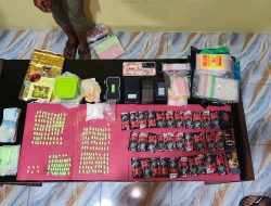 Luar Biasa! Penggerebekan Sarang Narkoba di Bangko Pusako, Polres Rohil Amankan Satu Pengedar Wanita — 95 Gram Sabu, 233 Butir XTC dan 34 Pack Etomidate Disita.