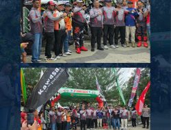 Lapas Pasir Pangarayan Turut Meriahkan Jelajah Rimba Rohul ke-14 dalam Rangka HUT ke-27 Rohul
