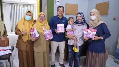 PTBA Salurkan 1.250 Box Susu untuk Dukung Penanganan Stunting di Lawang Kidul*