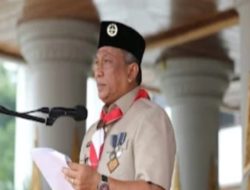 Peringati Hari Pramuka Ke-65, Kwarcab Rokan Hulu Gelar Pelantikan Pengurus dan Apel Besar