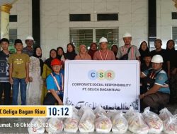 Peduli Sesama, PT GBR Salurkan Bantuan CSR untuk 16 Duafa dan 4 Anak Yatim di Sungai Daun