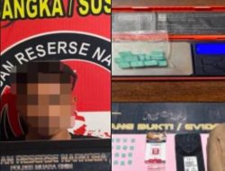 PEMULIHAN KAWASAN NARKOBA: Polres Muara Enim Amankan Pria 28 Tahun, 16 Butir Diduga Ekstasi Disita di Tanjung Agung