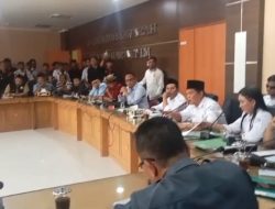 RAPAT KOORDINASI DENGAN PERUSAHAAN PEMEGANG IUP DI MUARA ENIM BERLANGSUNG TEGANG, KOPBARA TEGASKAN TUNTUTAN MASYARAKAT