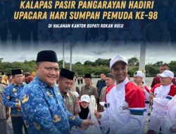 Kalapas Pasir Pangaraian Hadiri Upacara Hari Sumpah Pemuda ke-98 di Rokan Hulu